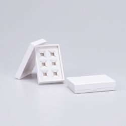 TWINPART | 16.5X16.5X2.7 CM | BOX WITH LID AND INSERT