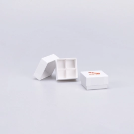 TWINPART | 6X6X2.9 CM | BOX WITH LID AND INSERT