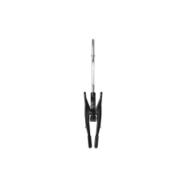 Verstelbare onderhanger | Antislip handgrepen | Chromen draaibare h...