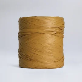 Linten raphia beige 12,5 mmx 200 m - Accessoires | Centuryprint
