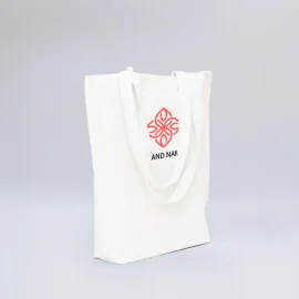 BAUMWOLLTASCHE | 38x42 CM | TOTE-TASCHE MIT TASCHE - 38x42 CM | Cen...