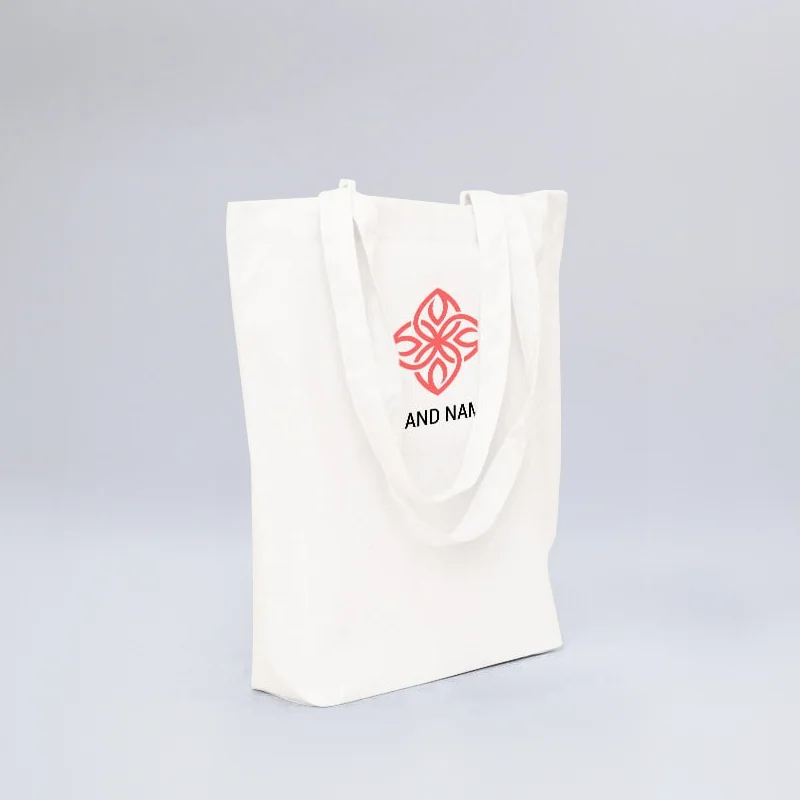 BAUMWOLLTASCHE | 38x42 CM | TOTE-TASCHE MIT TASCHE - 38x42 CM - Centuryprint