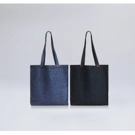 Borsa denim riutilizzabile