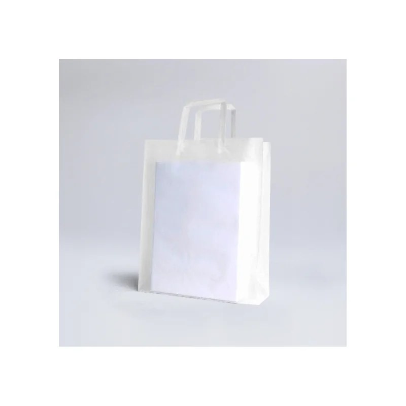 Sac plastique BOX poignées plates - Sacs - Centuryprint