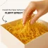 Shredded « Fluffy » paper filler for boxes