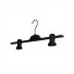Percha con gancho giratorio | Negra | CPIP- 28-36-40 - Inicio | Cen...