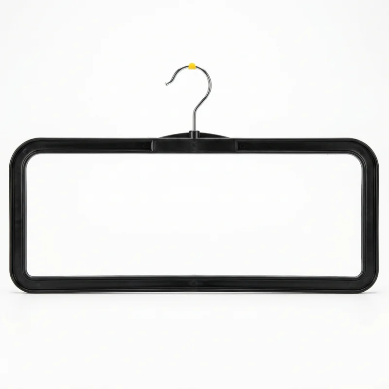Hoogwaardige ophanghaak met gesloten lus en metalen draaibare haak | Zwart | 46 x 2,4 cm - Home - Centuryprint