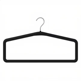 Rectangular Closed Frame Hanger| 46 x 2.4 cm | Black | CUR46PP - Ho...