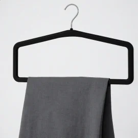 Rectangular Closed Frame Hanger| 46 x 2.4 cm | Black | CUR46PP - Ho...