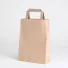 BOLSA DE PAPEL ASA PLANA | 18X08X25