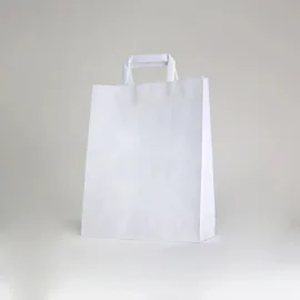 BOLSA DE PAPEL ASA PLANA | 26X11X35