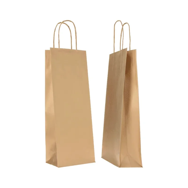 SACCHETTO DI CARTA MANICO RITORTO | 14X09X38 - Shopping bag personalizzata Safari - Centuryprint