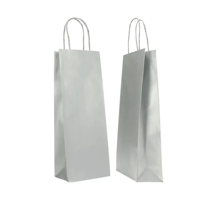 SACCHETTO DI CARTA MANICO RITORTO | 14X09X38 - Shopping bag personalizzata Safari - Centuryprint