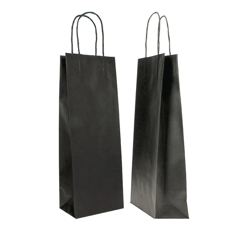 SACCHETTO DI CARTA MANICO RITORTO | 14X09X38 - Shopping bag personalizzata Safari - Centuryprint
