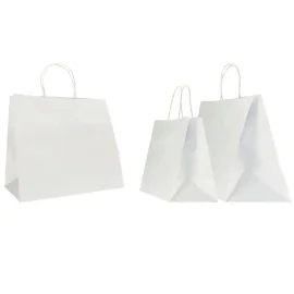 Papieren tas met gedraaide handgreep | 45x15x50 - Gepersonaliseerde...