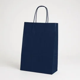SAC PAPIER POIGNÉE TORSADÉES| 22x10x29 - Sac papier personnalisé Sa...