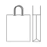 TWISTED HANDLE PAPER BAG | 36x12x41 - Personalized shopping bag Saf...