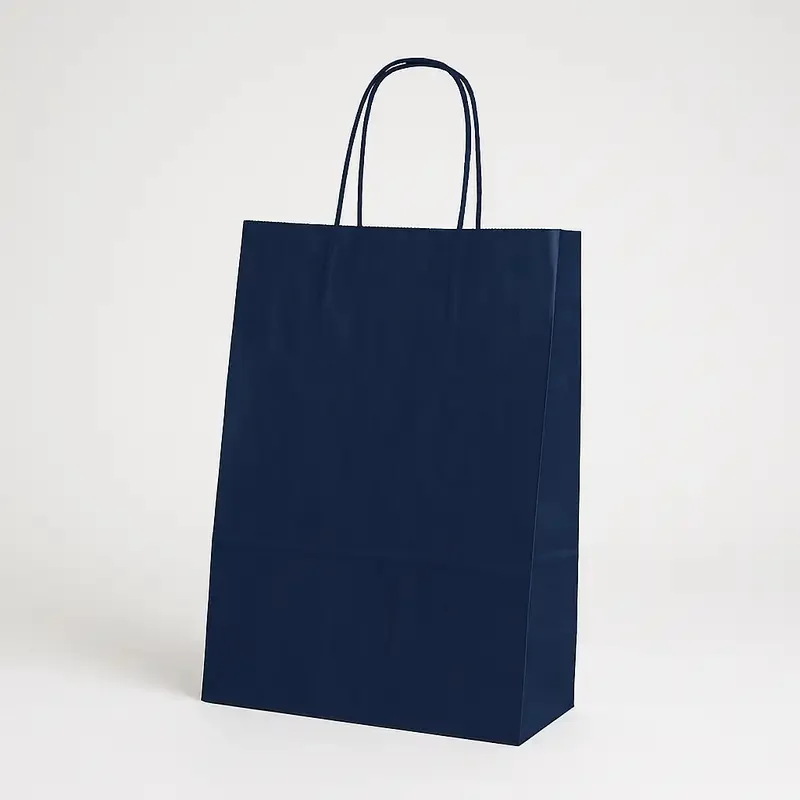 SAC PAPIER POIGNÉE TORSADÉES| 36x12x41 - Sac papier personnalisé Safari - Centuryprint