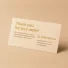 TARJETAS DE AGRADECIMIENTO PERSONALIZADAS CON FOIL Y RELIEVE | 100X...