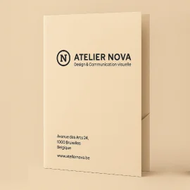 PERSONALISIERTE MAPPEN MIT KLEMMLASCHEN - Zuhause | Centuryprint