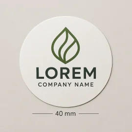 ADESIVI ROTONDI PERSONALIZZATI | Ø 40 MM - Home | Centuryprint