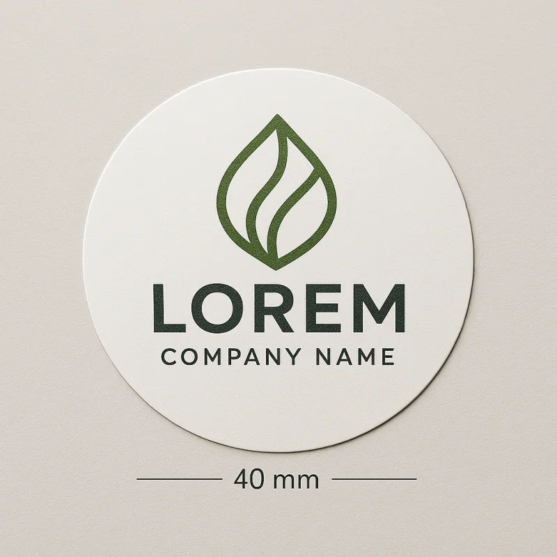 PEGATINAS REDONDAS PERSONALIZADAS | Ø 40 MM - Inicio - Centuryprint