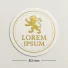 PEGATINAS REDONDAS PERSONALIZADAS CON FOIL Y RELIEVE | Ø 40 MM - In...