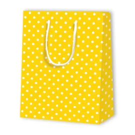 SAC PAPIER À POIS | 17,8x9,8x22,9 - Sacs à motif | Centuryprint