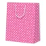 PAPIERTASCHE MIT PUNKTEN | 26x12,7x32,4 - Taschen mit Muster | Cent...