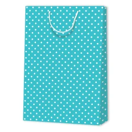 SACCHETTO IN CARTA A POIS | 33x10,2x45,7