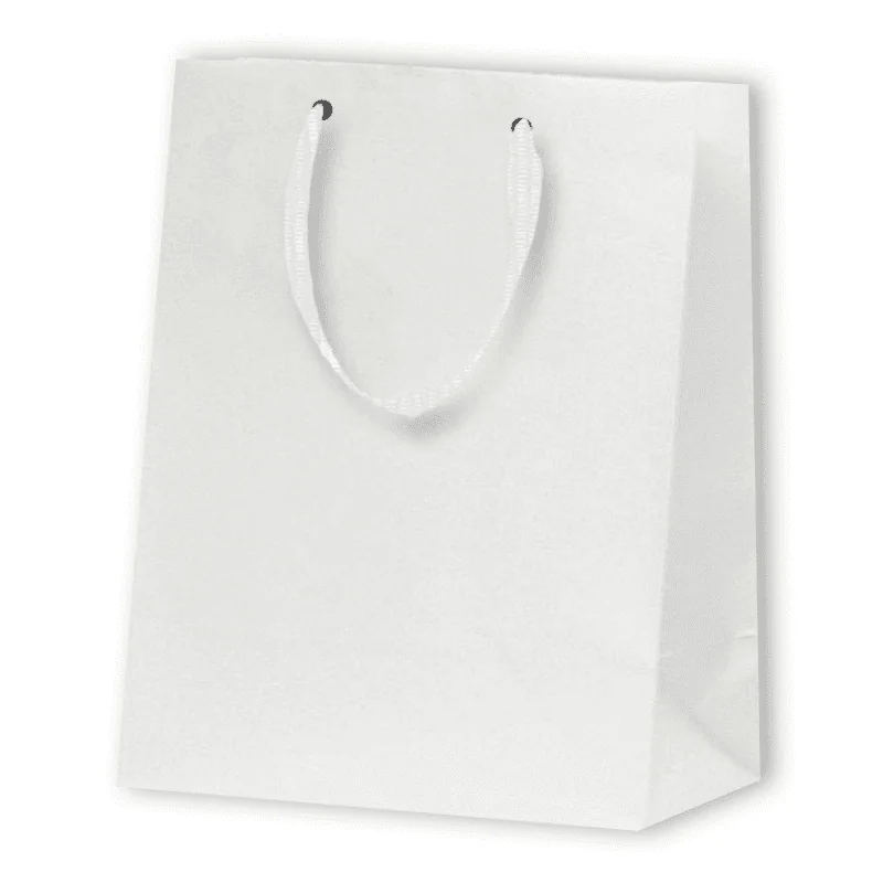 BOLSA DE PAPEL MAT LUX | 17,8x9,8x22,9 - Noblesse - Centuryprint