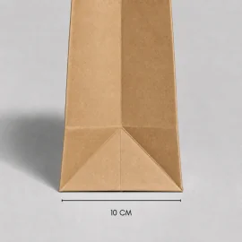 BOLSA DE PAPEL CON ASA TRENZADA | 30X22X10 CM |IMPRESIÓN COMPLETA |...