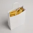 SACCHETTO DI CARTA CON MANICI RICIRCOLATI | 30X22X10 CM | STAMPA CO...