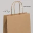 SACCHETTO DI CARTA CON MANICI RICIRCOLATI | 26 x 14 x 34 cm | STAMP...
