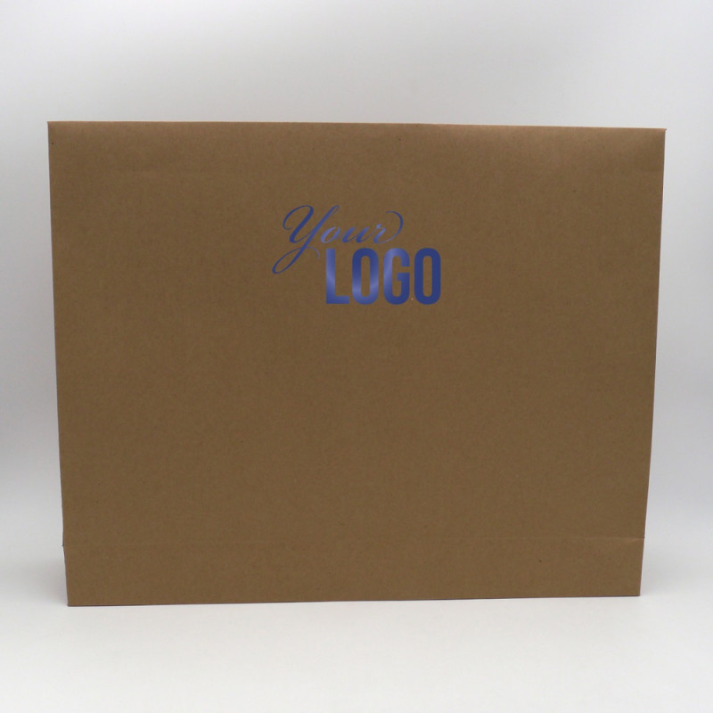 Busta di carta personalizzata Noblesse 52x11x42 CM | POCHETTE NOBLESSE | STAMPA A CALDO