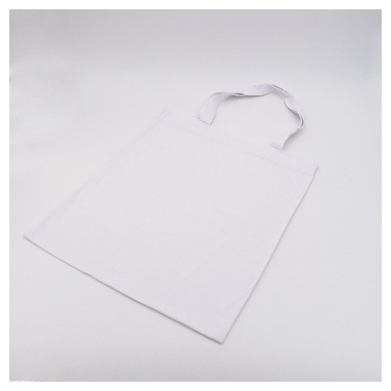 Customized Personalized reusable cotton bag 38x42 CM | KATOENEN TOTE BAG | ZEEFBEDRUKKING AAN 2 ZIJDEN IN 1 KLEUR