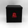 Boîte cloche personnalisée Flowerbox 25x25x25 CM | FLOWERBOX | IMPRESSION EN SÉRIGRAPHIE SUR UNE FACE EN UNE COULEUR