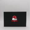 Caja magnética personalizada Hingbox 35x23x2 CM | CAJA HINGBOX | IMPRESIÓN SERIGRÁFICA DE UN LADO EN DOS COLORES
