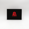 Caja magnética personalizada Hingbox 21x15x2 CM | CAJA HINGBOX | IMPRESIÓN SERIGRÁFICA DE UN LADO EN UN COLOR