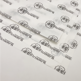 Gepersonaliseerde Bedrukt zijde papier 100x75 CM | ZIJDEPAPIER | FLEXO BEDRUKKING | 1500 VELLEN
