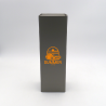 PERSONALISIERT Flaschenbox Magnetbox 10X33X10 CM | FLASCHENKASTEN | BOX FÜR 1 FLASCHE | SIEBDRUCK AUF EINER SEITE IN EINER FARBE