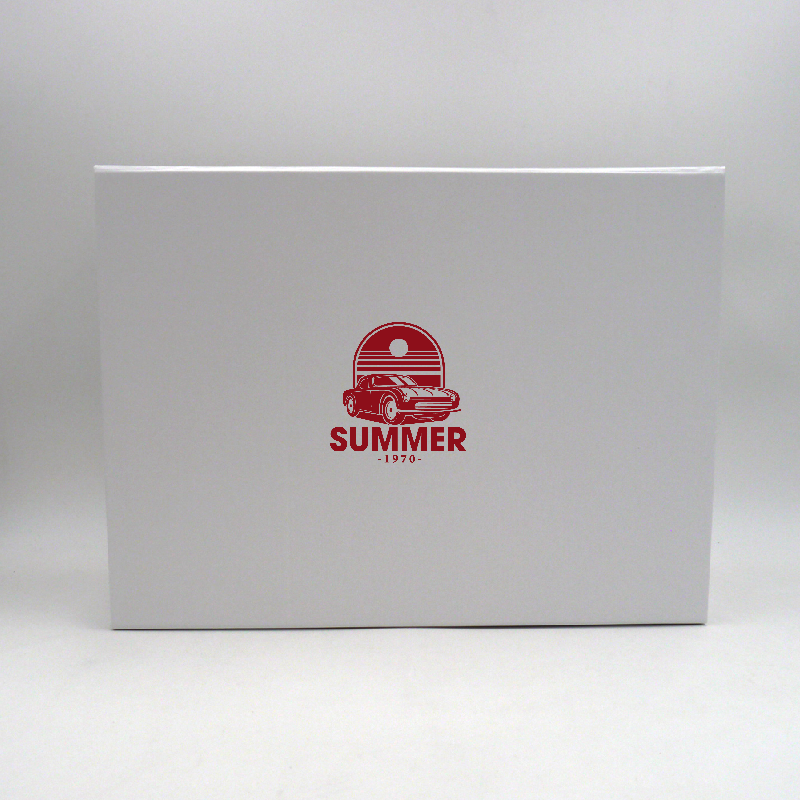 Caja magnética personalizada Wonderbox 40x30x15 CM | WONDERBOX | STANDARD PAPER | SCREEN PRINTING ON ONE SIDE IN ONE COLOUR