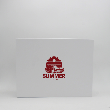 Customized Personalized Magnetic Box Wonderbox 43x31x5 CM | WONDERBOX (EVO) | SCREEN PRINTING ON ONE SIDE IN ONE COLOUR