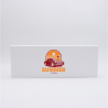 Customized Personalized Magnetic Box Wonderbox 40x14x3 CM | WONDERBOX (EVO) | SCREEN PRINTING ON ONE SIDE IN TWO COLOURS