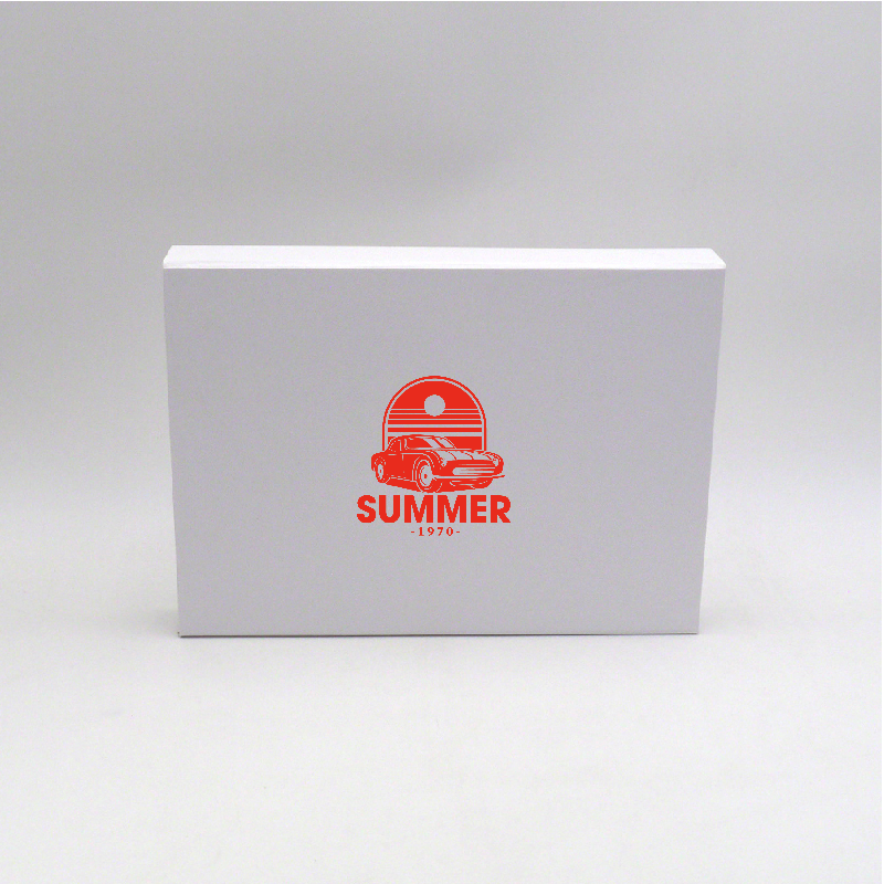 Customized Personalized Magnetic Box Wonderbox 31x22x4 CM | WONDERBOX (EVO) | SCREEN PRINTING ON ONE SIDE IN ONE COLOUR
