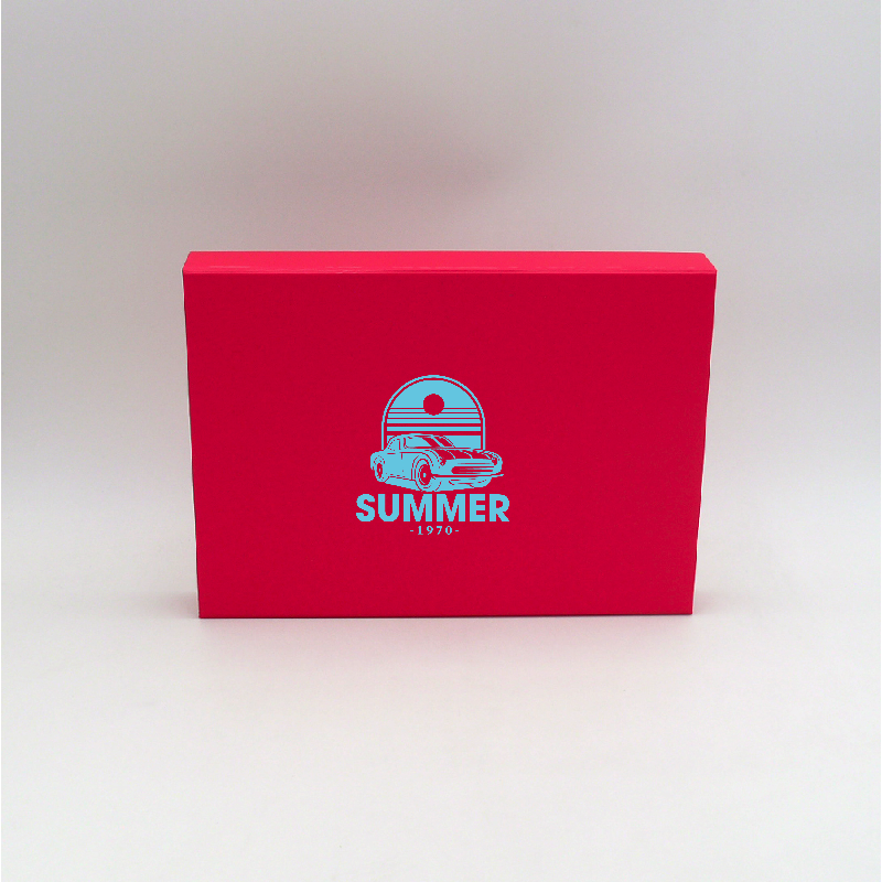 Scatola magnetica personalizzata Wonderbox 31x22x4 CM | WONDERBOX (EVO) | STAMPA SERIGRAFICA SU UN LATO IN UN COLORE