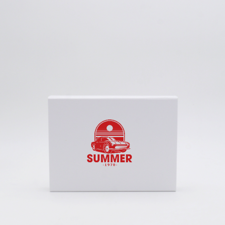 Customized Personalized Magnetic Box Wonderbox 22x16x3 CM | WONDERBOX (EVO) | SCREEN PRINTING ON ONE SIDE IN ONE COLOUR