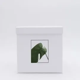 Customized Personalized foldable box Flowerbox 25x25x25 CM | FLOWERBOX |DIGITAL PRINTING ON FIXED AREA