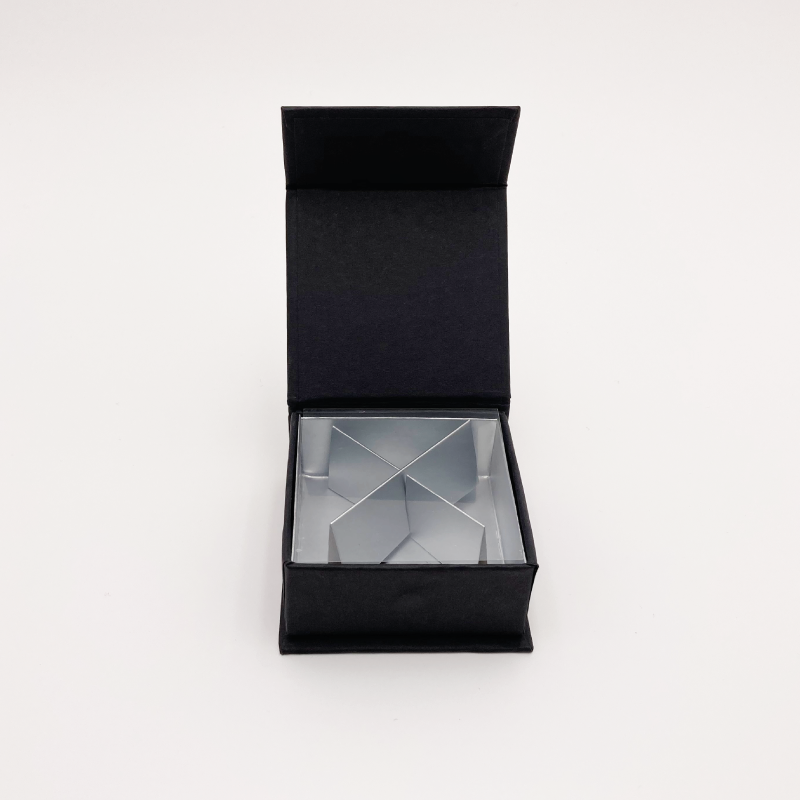 Gepersonaliseerde Gepersonaliseerde magnestische geschenkdoos Sweetbox 7x7x3 CM | SWEET BOX | ZEEFBEDRUKKING OP 1 ZIJDE IN 1 ...