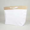 Shopping bag personalizzata Ciment 45x18x45 CM | SHOPPING BAG CEMENT PREMIUM | STAMPA SERIGRAFICA SU UN LATO IN DUE COLORI